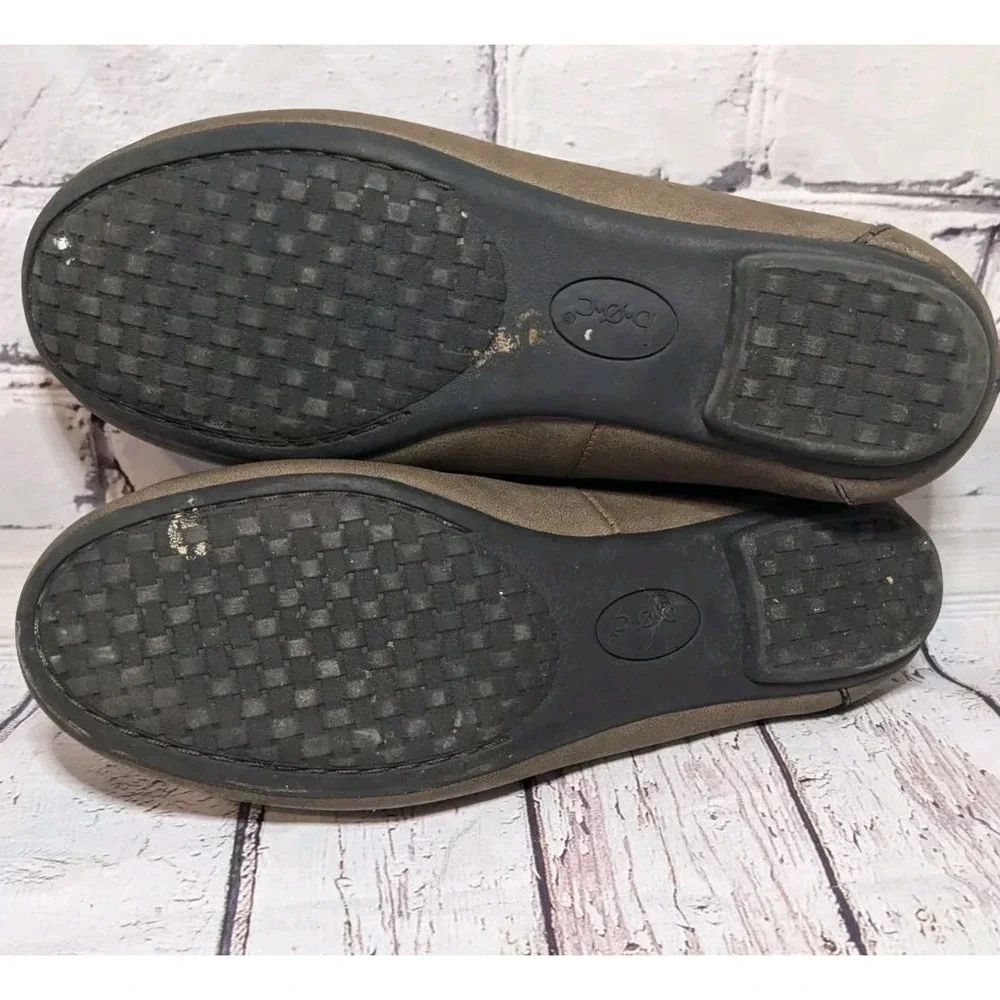 Born of Concept BOC‎ Womens 8  Flats Slip On Brown Leather Tie Boat Shoe